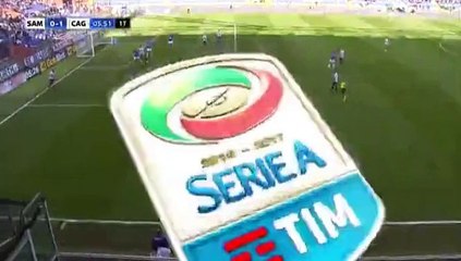 Mauricio Isla Goal - Sampdoria 0 - 1 Cagliari 19.02.2017 HD