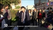 Benoit Hamon et Jean-Luc Mélenchon : le mariage impossible ?