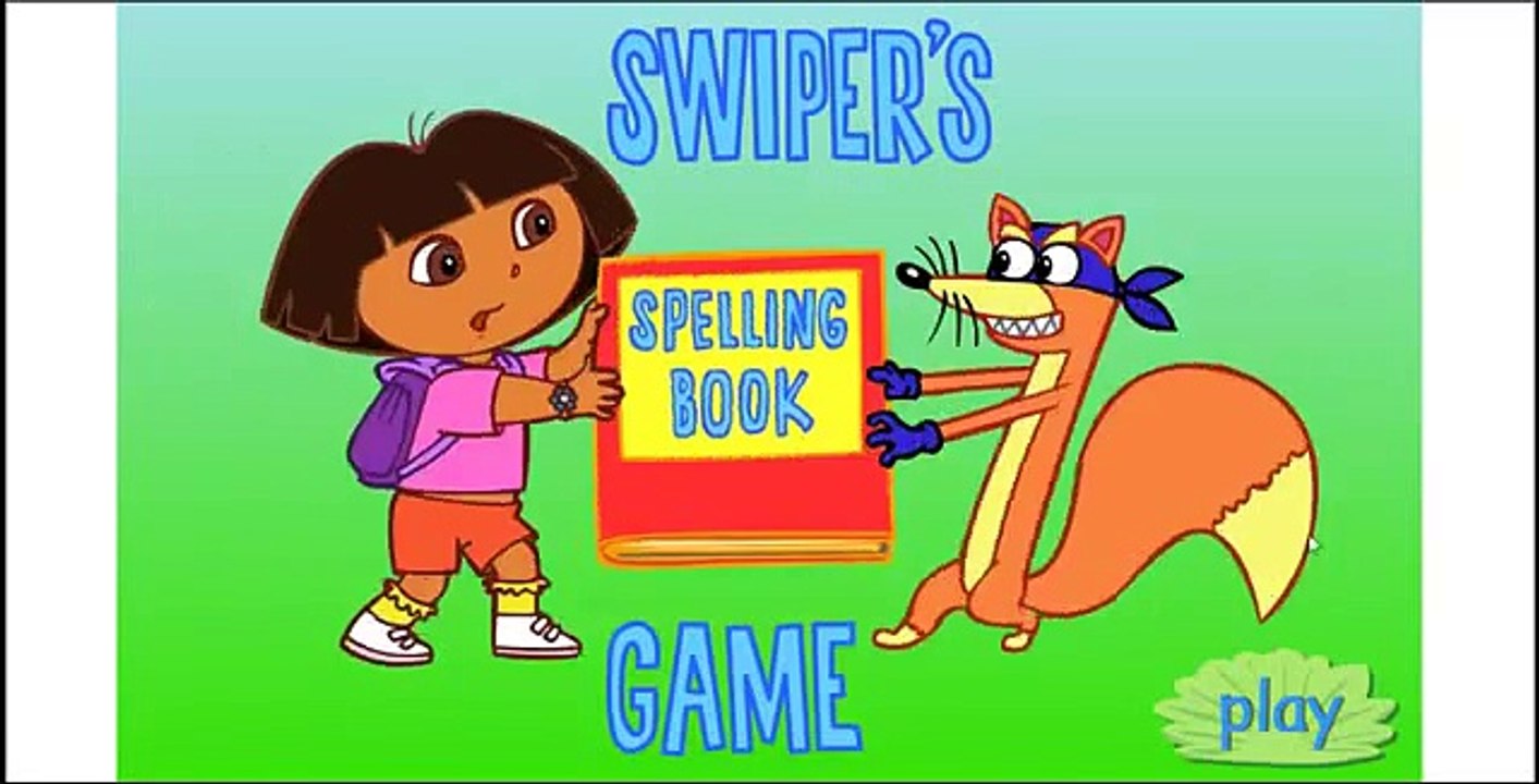Dora the explorer - Swipers Spelling Book Game