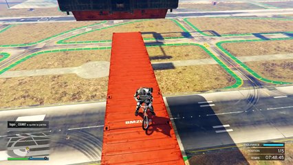 VERY HARD BMX ( Triple frame bounce ) GTA 5 ONLINE