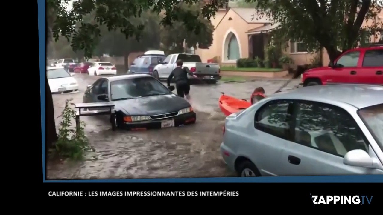 Californie : Les images impressionnantes des intempéries (Vidéo)