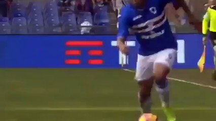 Quagliarella goal - Sampdoria vs Cagliari 1-1  19.02.2017