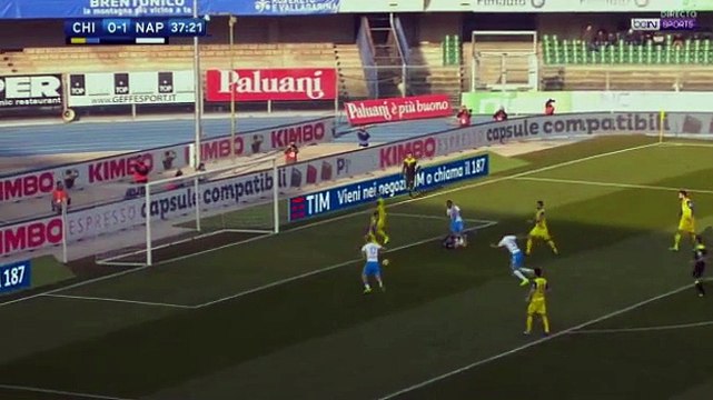0-2 Marek Hamšík Goal HD - Chievo 0-2 Napoli 19.02.2017 HD