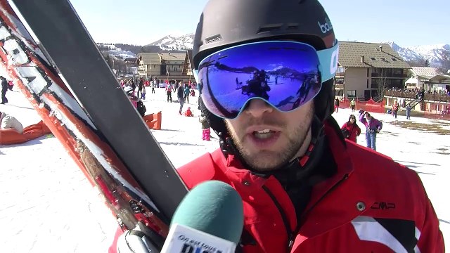 D!CI TV : première journée au ski pour les vacanciers d'Ancelle