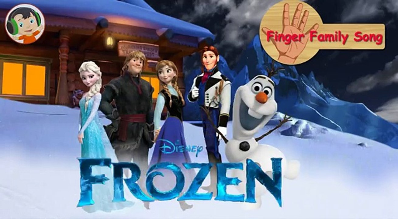 Makeup Rapunzel Frozen Elsa Anna Olaf Finger Family - Nursery Rhymes