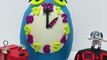 PAW PATROL!! Play-Doh Surprise Egg Doubled!! Clocks and Time with Paw Patrols ROBO PUP