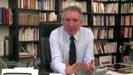 L'étonnante déclaration d'amour de François Bayrou