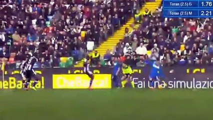 1-1 Defrel Incredible Goal HD - Udinese vs Sassuolo - Serie A - 19.02.2017 HD