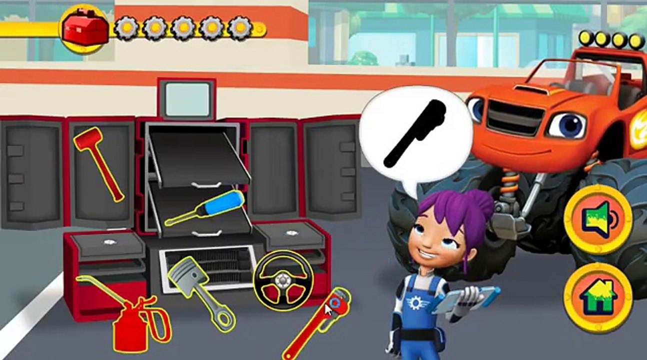 Blaze and the Monster Machines games [Nick Jr games - Nickelodeon ] - Tune up | Kids games