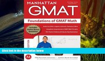 Best Ebook  Foundations of GMAT Math, 5th Edition (Manhattan GMAT Preparation Guide: Foundations