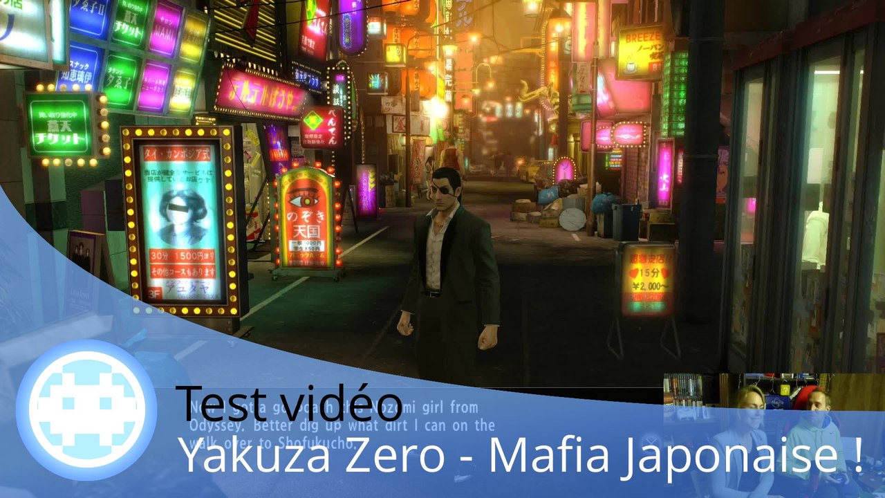 Test vidéo - Yakuza Zero (Entrez dans la Mafia Japonaise !)