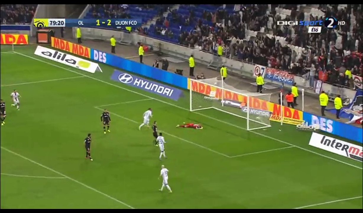 Corentin Tolisso Goal HD - Lyon 2-2 Dijon - 19.02.2017