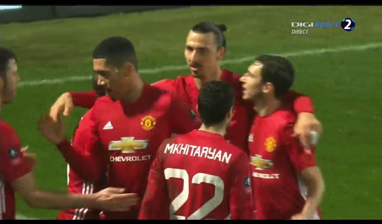 Zlatan Ibrahimovic Goal HD - Blackburn 1-2 Manchester United - 19.02.2017