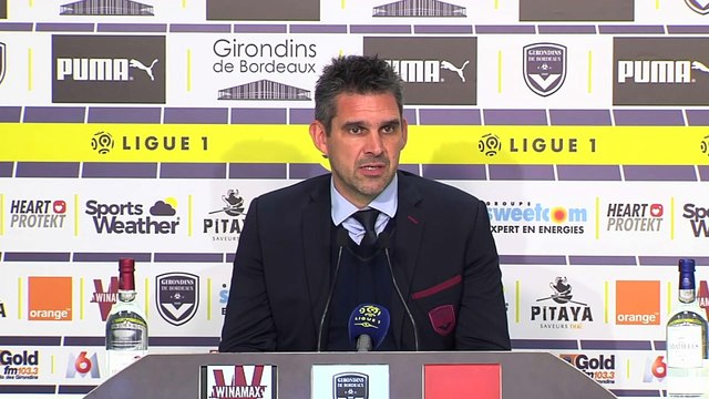 Foot - L1 - Bordeaux : Gourvennec «On est en progression»