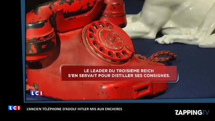 L’ancien téléphone d’Adolf Hitler mis aux enchères (Vidéo)