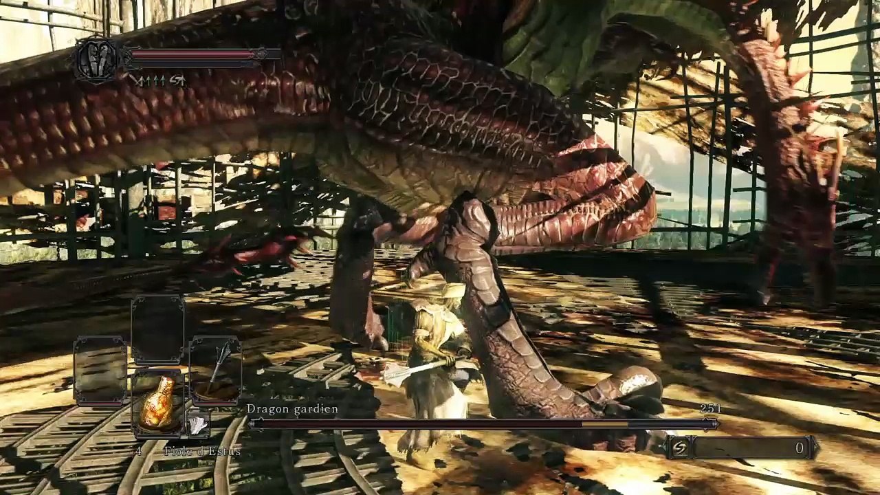 Dark souls 2 sl1 Dragon gardien