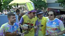 Cariocas calientan las calles de cara al Carnaval de Rio
