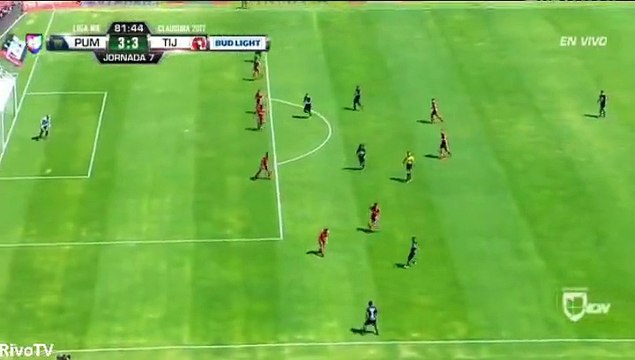 Nicolas Castillo Goal HD - U.N.A.M.- Pumas-3-3 Club Tijuana 19.02.2017