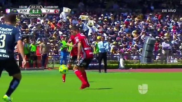 U.N.A.M.- Pumas 3-3 Club Tijuana - Highlights & All goals HD 19.02.2017