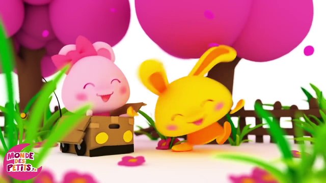 Les roues de l'autobus - 15 min de comptines - Méli et Touni - Titounis