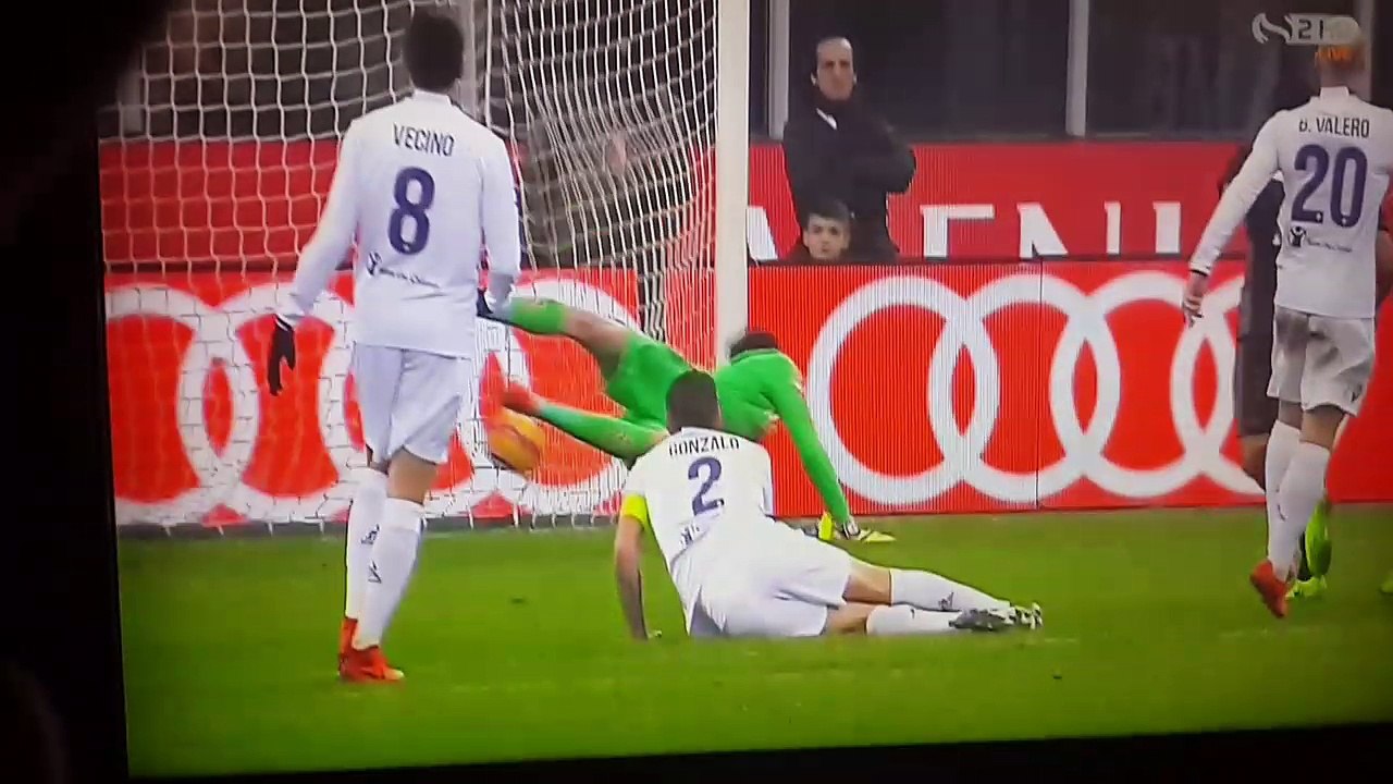 Supper Goooal Deulefeo Milan 2 - 1 Fiorentina