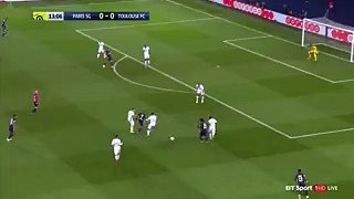 Lucas Moura Big Chance HD - PSG vs Toulouse 19.02.2017 HD