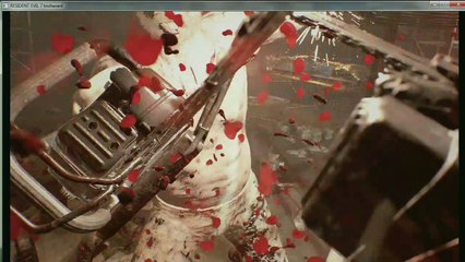 Resident Evil 7, gameplay Historia 6, Cortando al padre por la mitad con la motosierra
