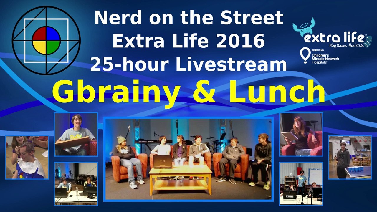 Gbrainy & Lunch - Extra Life 2016