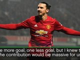 Zlatan contribution 'massive' - Mourinho