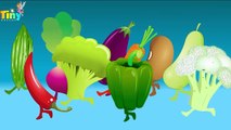 Vegetable Song | Learn Vegetables | Nursery Rhymes | Kids Songs