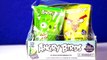 Angry Birds Candy Dispensers Bad Piggies Steal Candy and Slingshot by Red Bird with Chuck