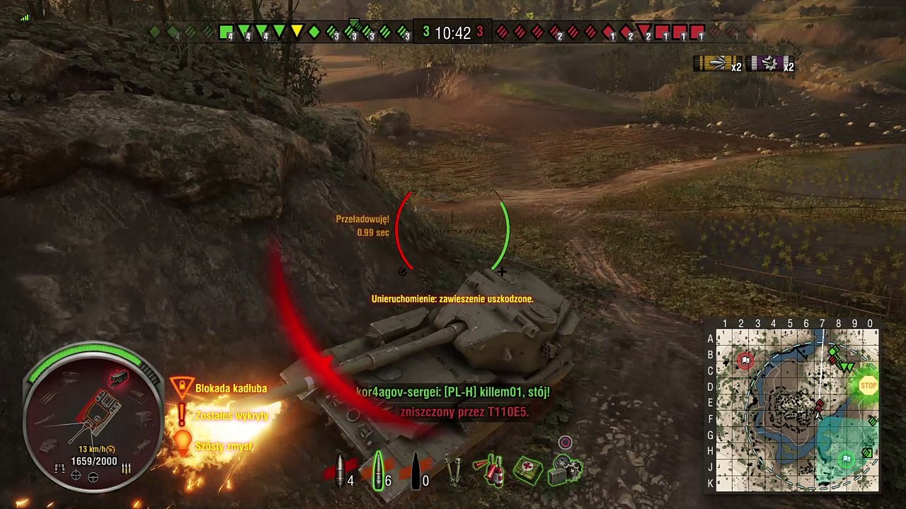 World of Tanks PS4 fv215b 183 one shot #4
