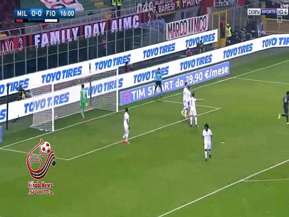 اهداف مباراة ( ميلان 2-1 فيورنتينا ) الدوري الايطالي