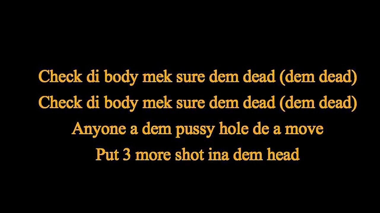 Check di Body - Masicka (Lyrics)