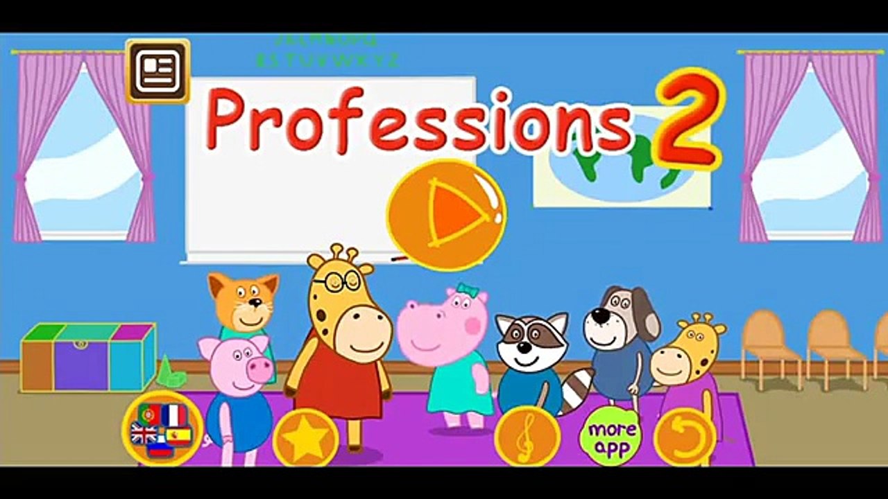 Hippo Peppa - Profesiones 2 - el mejor juego para los niños en español