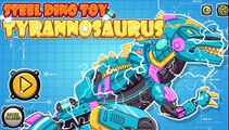 Steel Dino Toy Mechanic Tyrannosaurus + Toy War Robot Mexico Rex