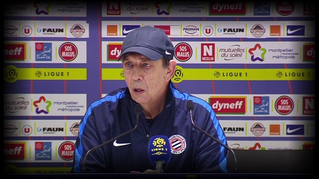 Jean-Louis Gasset après MHSC 2-1 ASSE