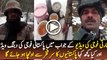Pak Army Soldier shows his food to Indian soldiers