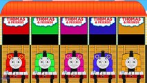 Colors for Children to Learn with Thomas Train Vehicles 3D - Colours for Kids - Learning V