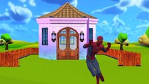 Spiderman Cartoon Singing Itsy Bitsy Spider Children Nursery Rhymes For Kids And Babies