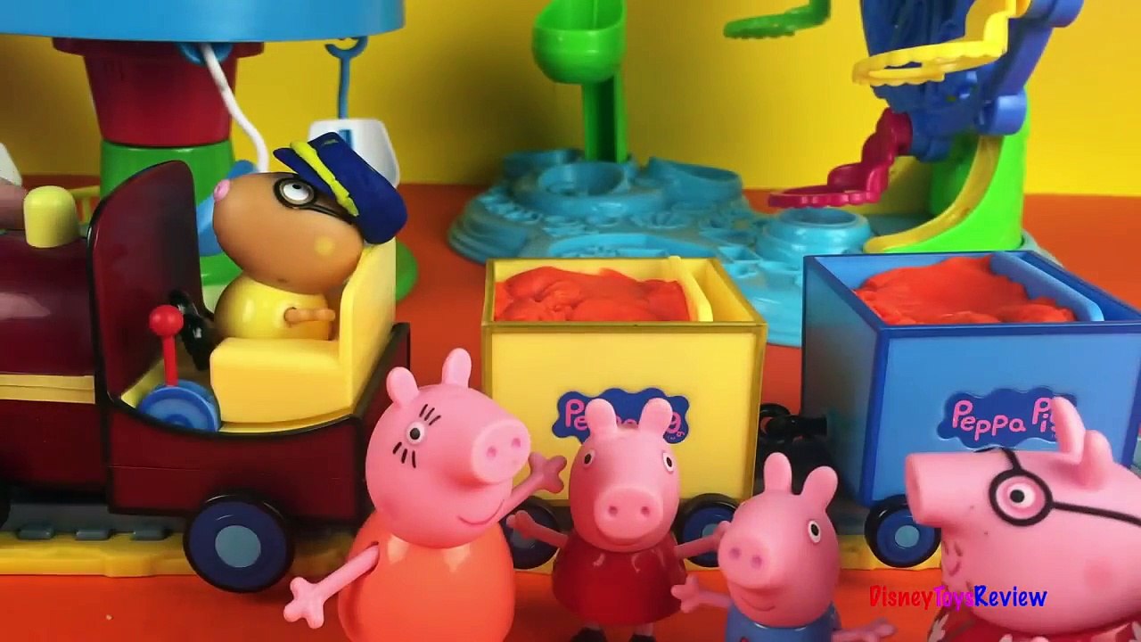 Día Con Peppa Pig Tren de la Parte 5 de 6
