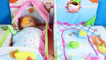 Smoothie Babies My Nursery Baby Dolls Crib & Bathroom Mi cuarto de bebé Smoothie Babies Ba