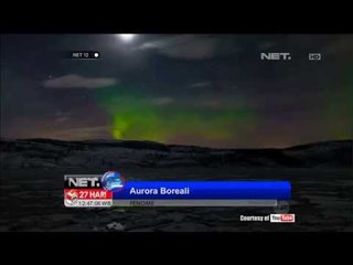 NET12 - Fenomena aurora di ujung bumi