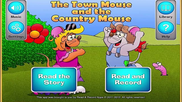 The Town Mouse And The Country Mouse Story New Apps For iPad,iPod,iPhone For Kids
