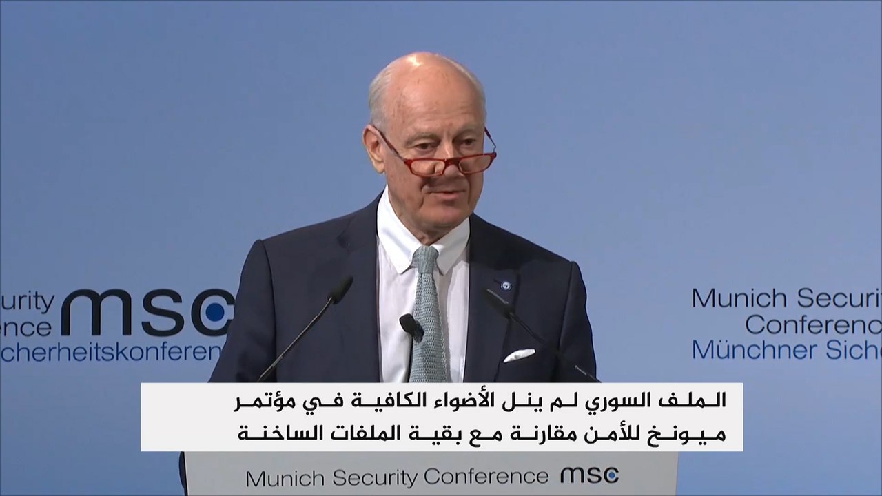 دي ميستورا ينتقد غياب أميركا عن الأزمة السورية