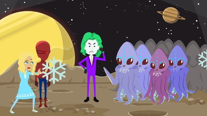 Spiderman Hides In Toilet Joker Prank Game With Frozen Elsa Fun Superhero Kids In Real Lif