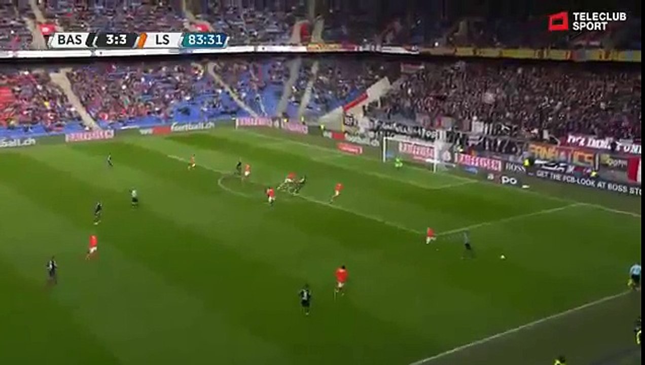 FC Basel 4:3 Lausanne (Swiss Super League 19 February 2017)