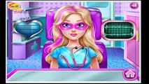 Super Barbie Brain Surgery Doctor Super Barbie Doctor Game Baby Games Childrens Songs BAB