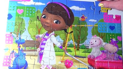 Download Video: Disney Doc McStuffins PUZZLE Games Clementoni Puzzels Learning Activities Rompecabezas Play De