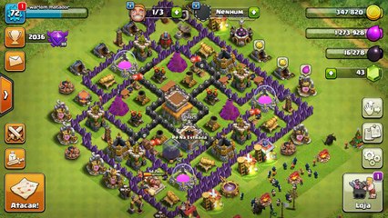 Clash off clans # roubo histórico de elixir negro e rumo a cristal